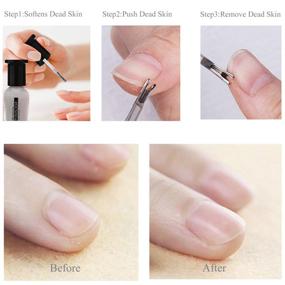 img 1 attached to Stainless Remover Manicure Pedicure Cuticle
