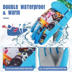 img 3 attached to 🦄 Ultimate EVBEA Unicorn Weather Waterproof Boys' Accessories: Cold Weather Protection at Its Best