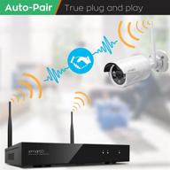 📶 enhance your wifi connection with [dream liner wifi booster] xmarto wos1344 4ch 960p hd wireless security camera system logo