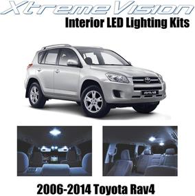 img 4 attached to XtremeVision Interior LED For Toyota RAV4 2006-2014 (6 Pieces) Cool White Interior LED Kit Installation Tool