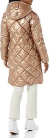 img 3 attached to 🧥 Amazon Essentials Women's Knee Length Heavyweight Diamond Quilted Puffer Coat