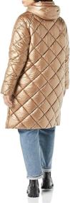 img 1 attached to 🧥 Amazon Essentials Women's Knee Length Heavyweight Diamond Quilted Puffer Coat