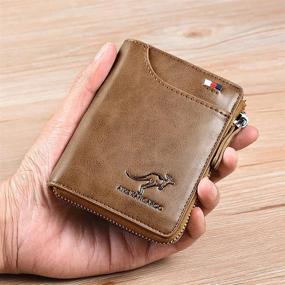 img 1 attached to Reshline Mens Blocking Wallet BROWN Men's Accessories for Wallets, Card Cases & Money Organizers