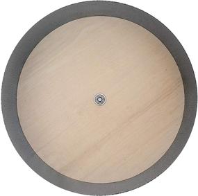 img 3 attached to 🐭 Felix & Fido Spin Safe 15" Chinchilla and Small Animal Wheel: Heavy-Duty, Super Quiet, Ball Bearing System — No Plastic or Exposed Wood Edges, Smooth Spinning, Secure Mounting