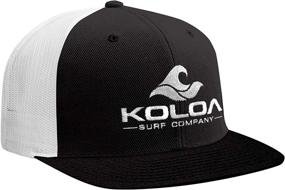 img 1 attached to 🧢 Shop Koloa Surf Classic Mesh Back Trucker Hats - Available in 18 Vibrant Colors!