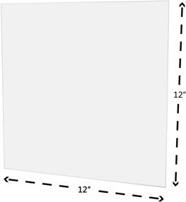 img 3 attached to Thick Clear Acrylic Plexiglass Sheet: Optimal Raw Material for Plastics Manufacturers