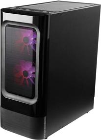 img 2 attached to Raidmax EVOL H07 ATX Mid 🕹️ Tower Gaming Case: закаленное стекло, в комплекте ARGB-вентиляторы.