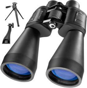 img 4 attached to 🔭 BARSKA X-Trail 15x70 Binocular with Tripod Adapter, Tripod, and Black Color