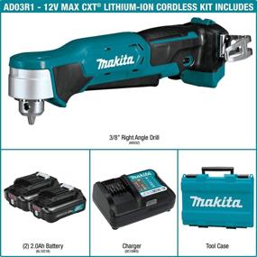 img 2 attached to 🔧 Makita AD03R1 Right Angle Drill: Efficient and Reliable Power Tool for Any Job