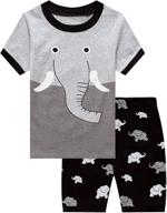 🌞 comfortable and trendy summer pajamas for boys - family feeling cotton sleepwear & robes logo