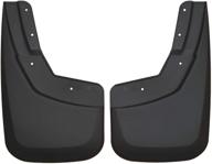 🚗 husky liners 58401: custom fit black front mud guards for 2011-19 ford explorer - effective protection! logo