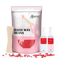 🔥 32oz ajoura hard wax beans - all in one body formula for hair removal: brazilian wax for eyebrow, facial, bikini, legs, armpit, back, and chest. ideal refill for any wax warmer logo