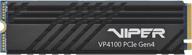 patriot viper vp4100 1tb pcie m.2 2280 ssd - premium high-performance solid state drive logo