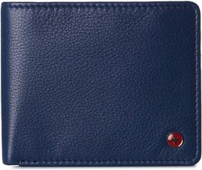 img 3 attached to Alpine Swiss Protected Spencer Leather Men's Accessories for Wallets, Card Cases & Money Organizers