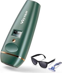 img 4 attached to 🪒 VEYFUN Laser Hair Removal for Women: 5 Intensity Levels, 2 Flash Modes, 999999 Flashes for Face & Body - IPL Hair Removal at-Home