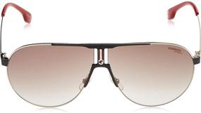 img 3 attached to 🕶️ Carrera CA1005S Aviator Sunglasses with Gradient Lens