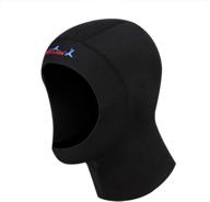 high-performance 1mm diving hood wetsuit neoprene hood for surfing, watersports, and outdoor activities logo