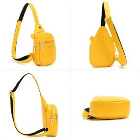 img 2 attached to 👜 Aeeque Women's Handbags & Wallets - Convertible Crossbody Shoulder Crossbody Backpack