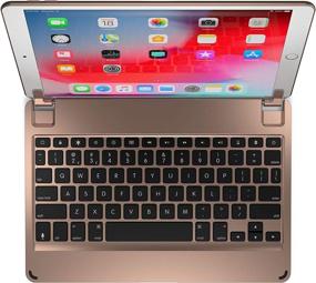 img 4 attached to 📱 Brydge 10.5 Keyboard for iPad Pro 10.5 inch - Gold Aluminum Bluetooth Keyboard with Backlit Keys