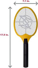 img 2 attached to 🦟 Koramzi Bug Zapper Racket Fly Swatter Mosquito Killer, Zap Mosquito - Indoor & Outdoor Pest Control F2 (Yellow)