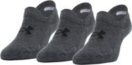 under armour women's essential ultra low tab socks - pack of 3 logo