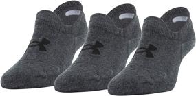 img 4 attached to Under Armour Women's Essential Ultra Low Tab Socks - Pack of 3