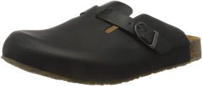 img 4 attached to HAFLINGER Mens Clogs Brown 730 Men's Shoes and Mules & Clogs