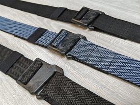 img 2 attached to B19 Carbon Fiber Stretch Belts 👗 for Women's Accessories - Reinforced & Fixed