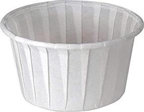 img 1 attached to 🧪 Solo 4.0 oz Treated Paper Souffle Portion Cups: Ideal for Measuring, Medicine, Samples, Jello Shots (Pack of 250)