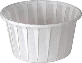 img 2 attached to 🧪 Solo 4.0 oz Treated Paper Souffle Portion Cups: Ideal for Measuring, Medicine, Samples, Jello Shots (Pack of 250)