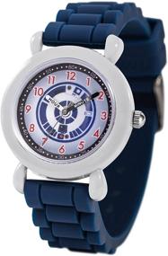 img 1 attached to 🕒 Disney Japanese Quartz Watch: Stylish Silicone Boys' Wrist Watches