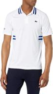 lacoste djokovic technical jersey fireman men's clothing логотип