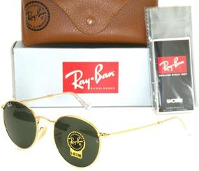 img 2 attached to 🕶️ RB3447 ROUND METAL Sunglasses in a Variety of Colors