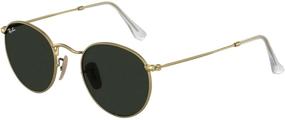 img 4 attached to 🕶️ RB3447 ROUND METAL Sunglasses in a Variety of Colors