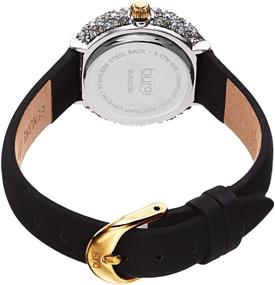 img 1 attached to Burgi Swarovski Colored Crystal Watch Women's Watches and Wrist Watches