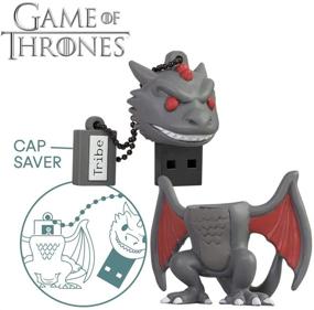 img 2 attached to 🔥 Game of Thrones Drogon Pendrive Figure 16 GB Funny USB Flash Drive 2.0, Keyholder Key Ring for Tribe