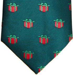 img 2 attached to 🎄 Retreez Christmas Graphic Woven Microfiber Boy's Tie (8-10 years) – Festive Style for Young Gentlemen