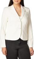 👚 calvin klein women's button blazer - stylish women's clothing for suiting & blazers logo
