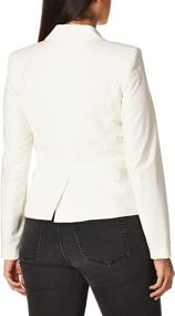 img 2 attached to 👚 Calvin Klein Women's Button Blazer - Stylish Women's Clothing for Suiting & Blazers