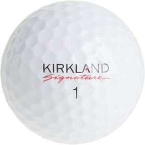 img 2 attached to 🏌️ Kirkland Signature 3-Piece Urethane Golf Ball with 2 Dozen Pack