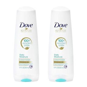 img 4 attached to Deep Moisturizing Conditioner for Normal to Dry Hair: Dove Nutritive Solutions Daily Moisture - Detangles and Nourishes Dry Hair - 12 oz