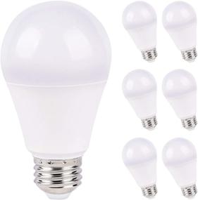 img 4 attached to 💡 OSTWIN Non-Dimmable A19 LED Daylight Bulb Equivalent