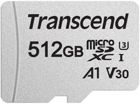 img 2 attached to Transcend 512GB MicroSDXC Memory TS512GUSD300S AE