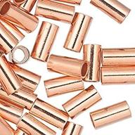 copper crimp findings ending beading logo