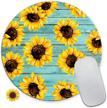 sunflower nonslip mousepad sticker computer logo