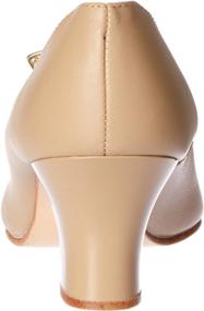 img 2 attached to Capezio Women's 650 Student Footlight Character Shoe: Enhance Your Dance Performance!