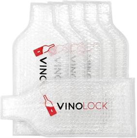 img 4 attached to 🍷 Vinolock Airline Travel Wine Protector Bag - 6 Pack