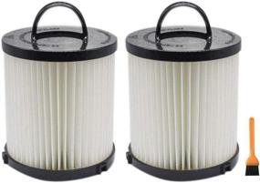 img 4 attached to 🔍 EZ SPARES 2Pcs Replacement Eureka DCF-21 (DCF21) Washable Allergen Hepa Filter - Compatible with Eureka/Sanitaire AirSpeed Bagless Vacuums [67821, 68931, EF91]