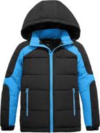 zshow winter padded quilted windproof boys' jackets & coats: ultimate cold weather protection logo