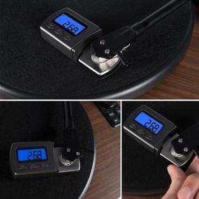 img 1 attached to 📀 DIGITNOW Digital Turntable Stylus Force Scale Gauge: Accurate 0.01g/5.00g Tracking Force Pressure Gauge for Tonearm Phono Cartridge with Blue LCD Backlight